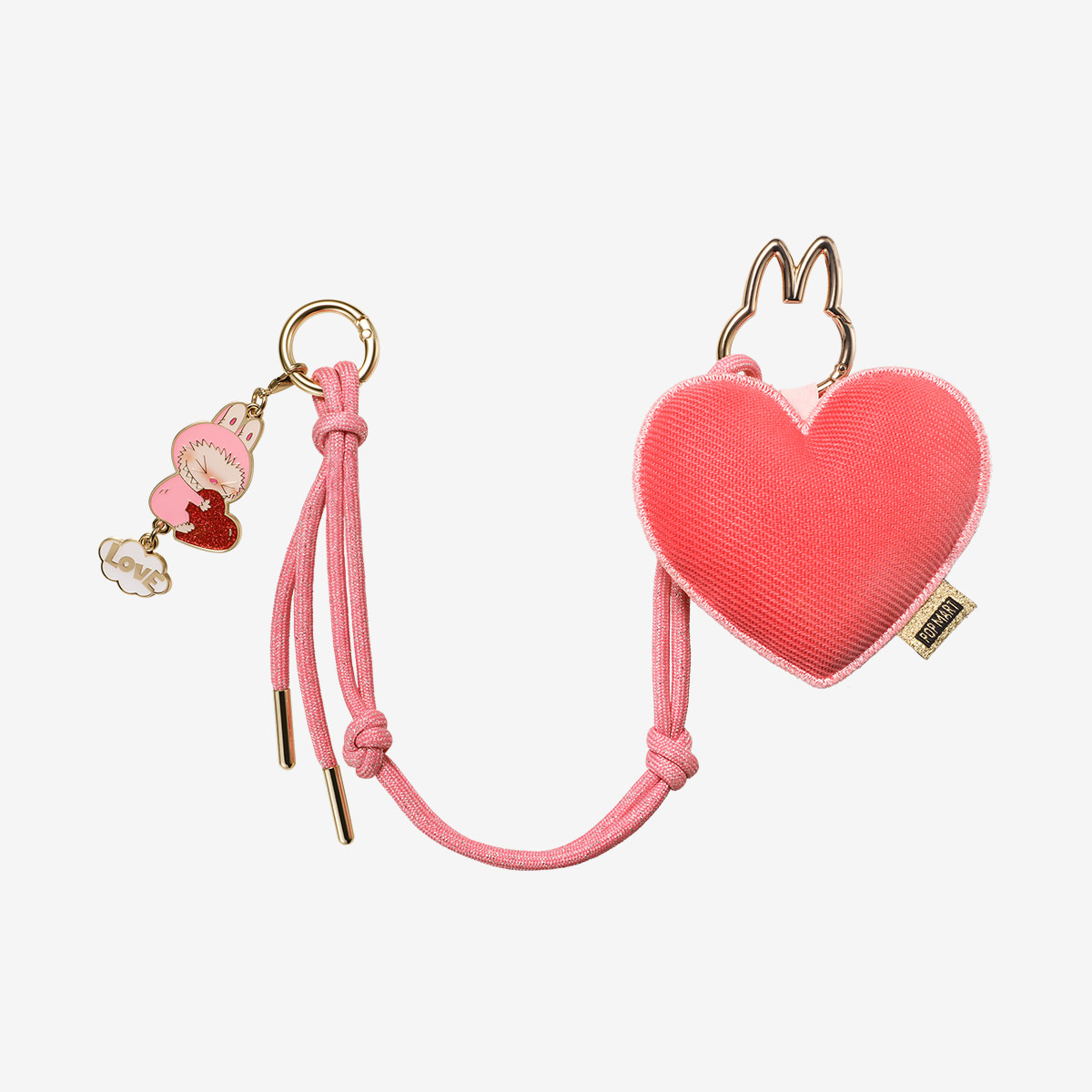 Labubu Letter Pendant Heart Secret Edition – Pin for Love Series