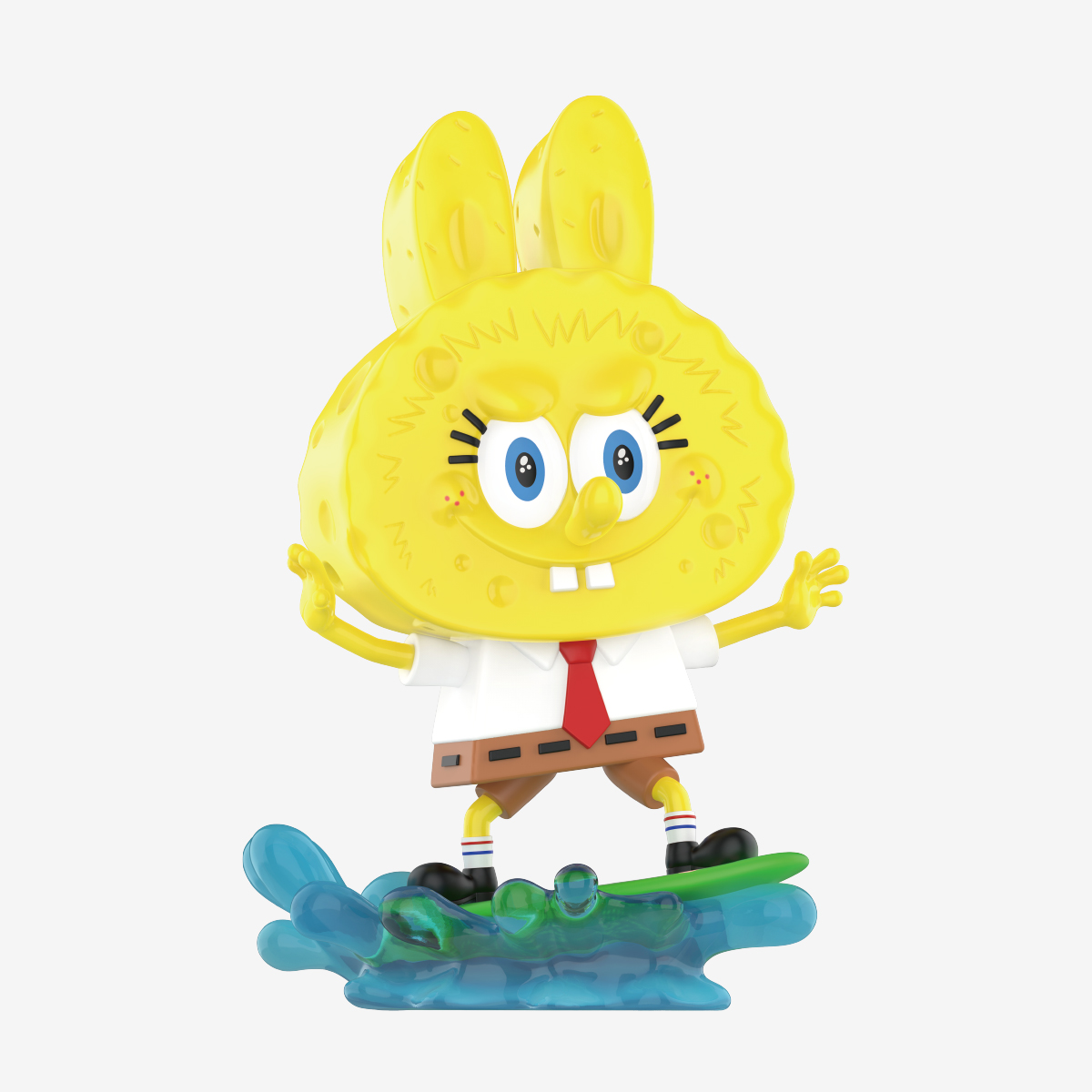 Labubu x Surfing SpongeBob